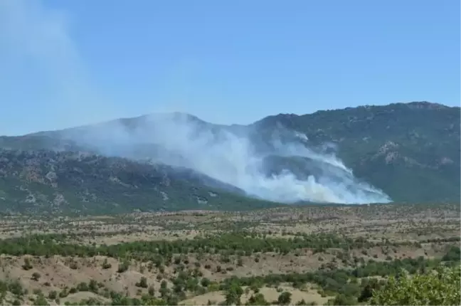 Görese Dağı'ndaki yangın 4 gündür sürüyor