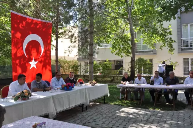 Afşin'de bayramlaşma töreni düzenlendi
