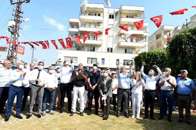 Tarsus'ta barış güvercinleri uçuldu