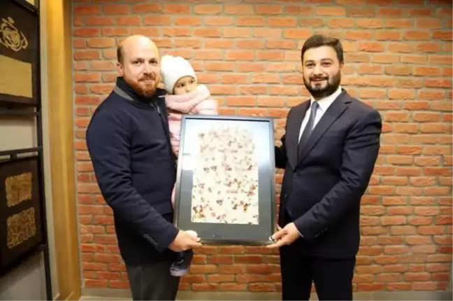 Bilal Erdoğan'dan, Kağıthane Belediye Başkanı Mevlüt Öztekin'e ziyaret
