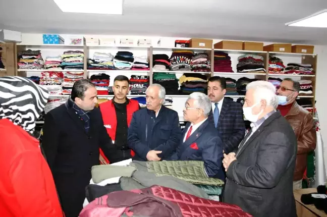 Kulu'da Kızılay butik mağazası dualarla açıldı