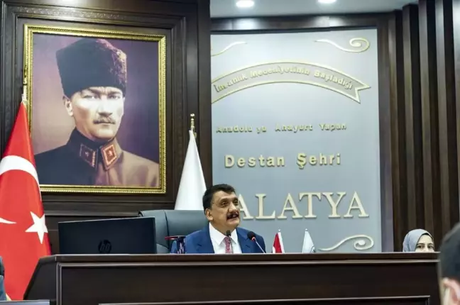 Malatya Büyükşehir Belediye Meclisi 2022 yılı ilk toplantısı yapıldı