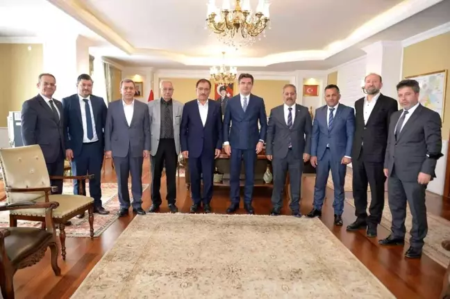 Vali Memiş ve Büyükşehir Belediye Başkanı Sekmen'den ESAV'a tam destek