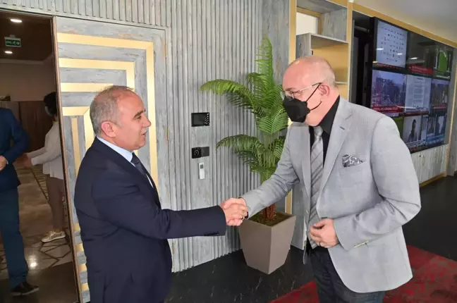 Başkan Ergün, Başkan Akyol'u konuk etti
