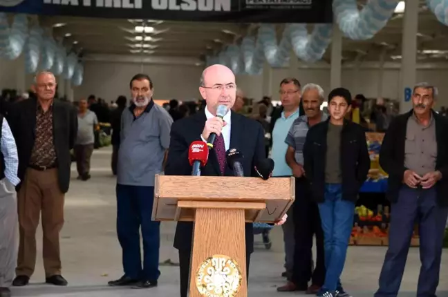 Yazır Kapalı Pazarı dualarla açıldı