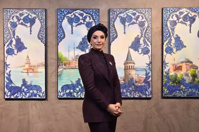 Eda Erdoğan'ın ilk kişisel sergisi