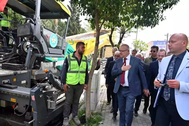 Başkan Ergün Soma'da temaslarda bulundu
