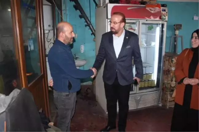AK Parti İstanbul 3. Bölge Milletvekili Adayı Nevzat Şatıroğlu Hal Esnafıyla Buluştu