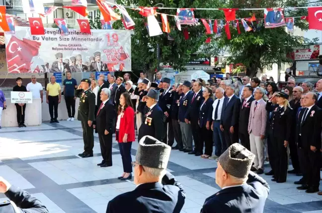 Balçova'da Gaziler Günü Kutlandı