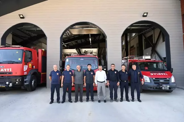 Seydişehir Belediye Başkanı İtfaiye Amirliği'ni Ziyaret Etti