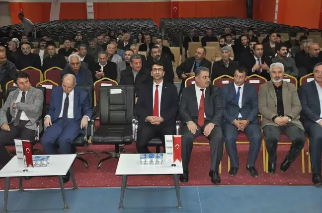 Muş Bulanık'ta çiftçilere TARSİM hakkında bilgilendirme yapıldı