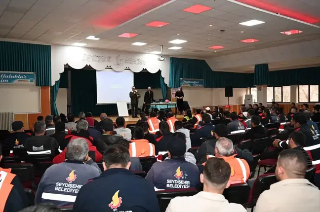 Seydişehir Belediyesi Personeline İş Sağlığı ve İş Güvenliği Eğitimi Verildi