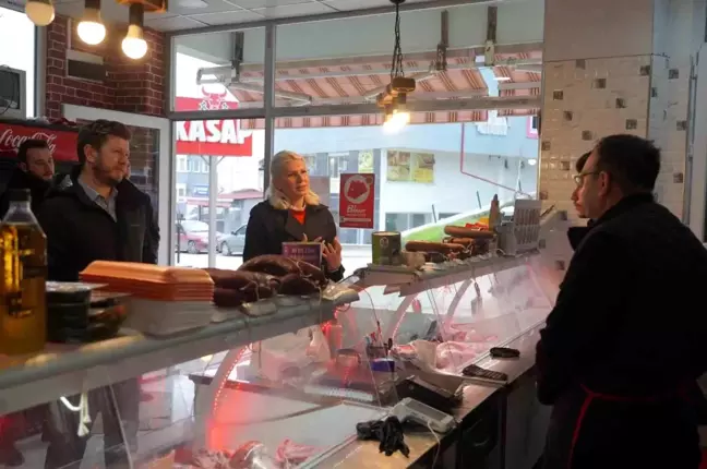 Bilecik Belediye Başkanı Melek Mızrak Subaşı, Esnaf ve Halkla Buluştu