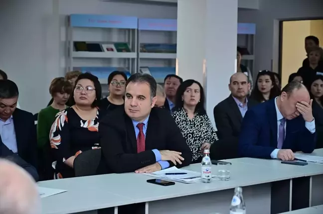 TOGÜ Öğretim Üyesi Kazakistan'da Eğitim Araştırmaları Merkezinin Açılışına Katıldı