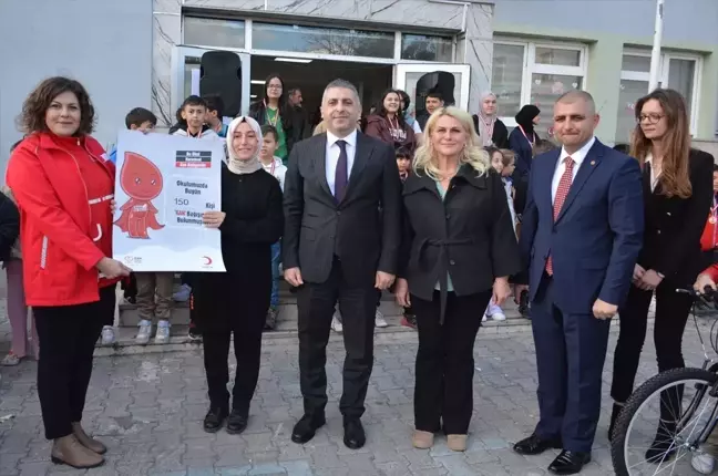 Lapseki'de kan ve kök hücre bağışı kampanyası ödül töreni düzenlendi