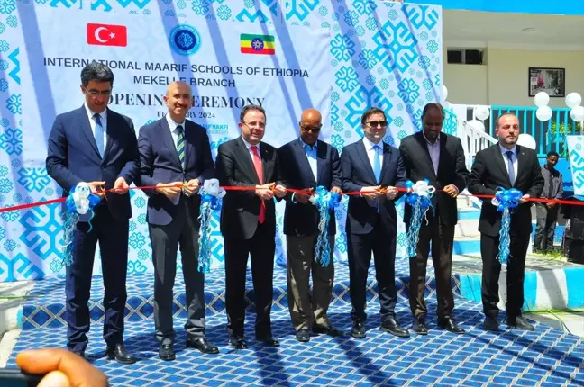 Türkiye Maarif Vakfı, Etiyopya'da bir okulun resmi açılışını gerçekleştirdi