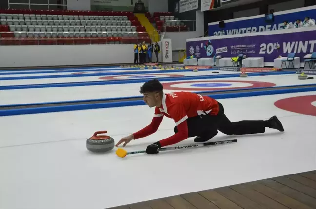 İşitme Engelliler Kış Olimpiyatları'nda Karışık Çiftler Curling Milli Takımı Maçları Kaybetti