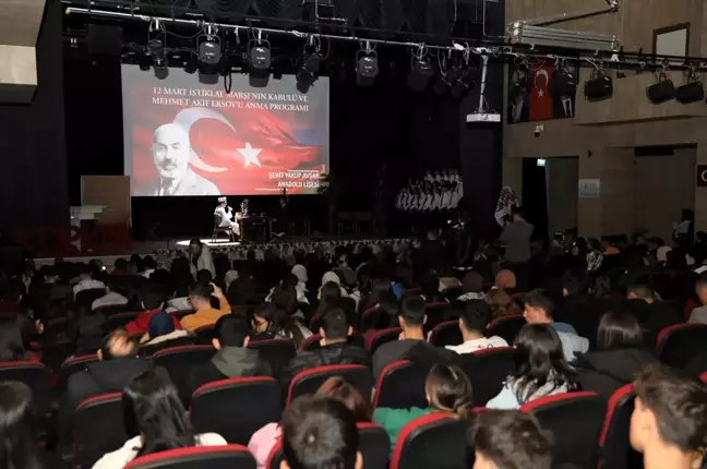 Niğde'de İstiklal Marşı'nın kabul edilişinin 103. yıl dönümü törenle kutlandı