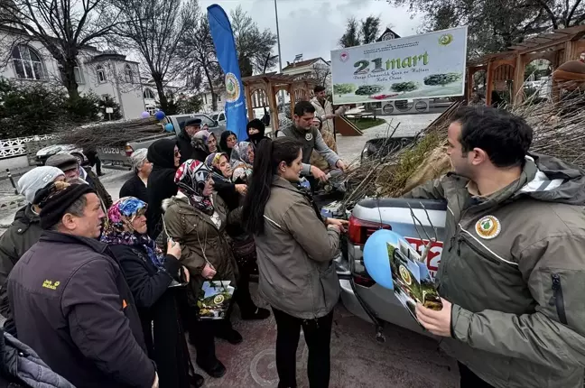 Sinop'ta Orman Haftası Kutlamaları: Vatandaşlara Fidan Dağıtıldı