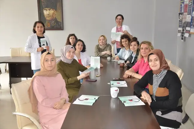 Gümüşhacıköy Kemal Paşa İlkokulu öğretmenlerine hipertansiyon bilgilendirmesi yapıldı