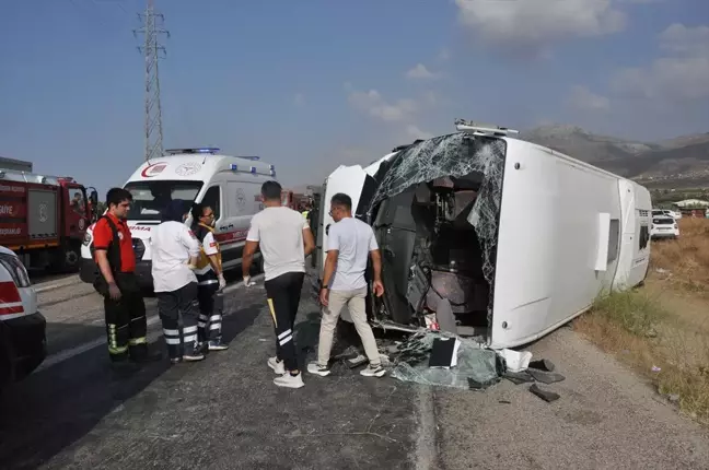 Silifke'de servis otobüsü kazası: 2 ölü, 35 yaralı