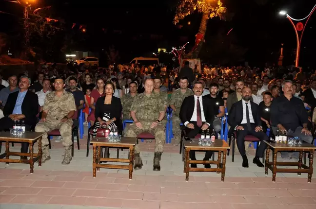 Hakkari'de 15 Temmuz Demokrasi ve Milli Birlik Günü Programı Düzenlendi