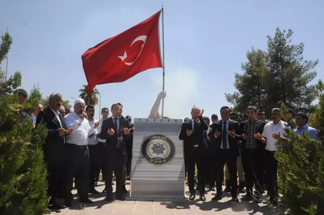 Şırnak'ta şehit 12 polis için anma töreni düzenlendi