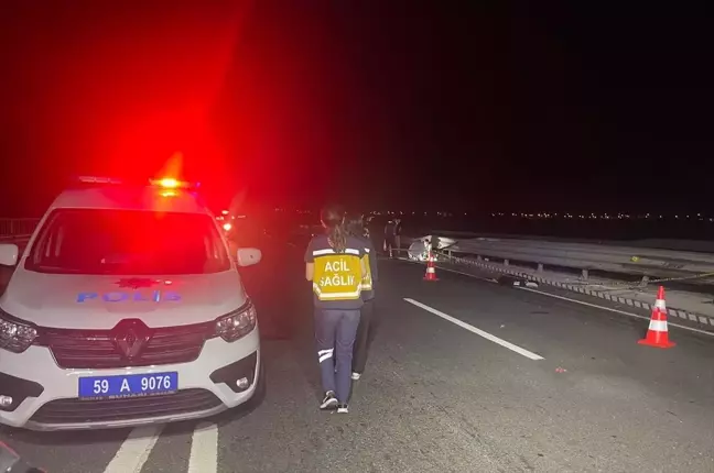 Tekirdağ'da Otomobil ile Motosiklet Kaza Yaptı: Bir Kişi Hayatını Kaybetti