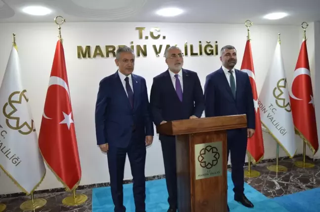 Çalışma ve Sosyal Güvenlik Bakanı Mardin'e geldi