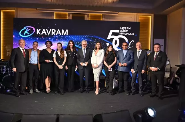 Kavram Eğitim Kurumları 50'nci yılını kutladı