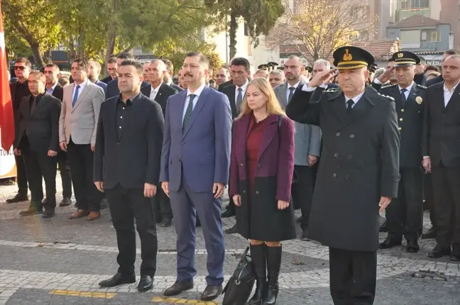 Büyük Önder Atatürk, Manisa'nın ilçelerinde anıldı