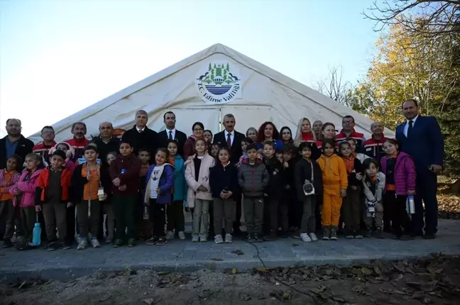 Edirne'de Çocuk Tarım Akademisi Açıldı