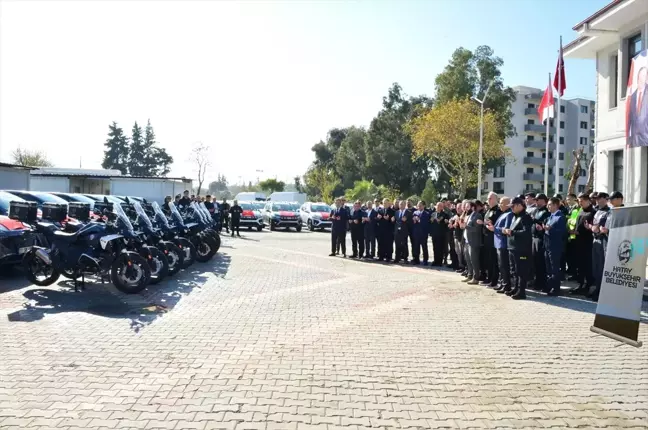 Hatay'da İl Emniyet Müdürlüğüne 100 Araç Hibe Edildi