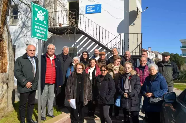 Ayvalık'ta 6 Şubat Depreminin İkinci Yıl Dönümü Etkinliği