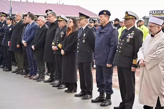 Yalova'da Kalp Krizi Geçiren Polis Memuru İçin Tören Düzenlendi