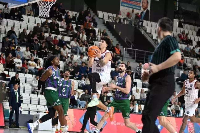 Manisa Basket, Unicaja Malaga'ya mağlup oldu