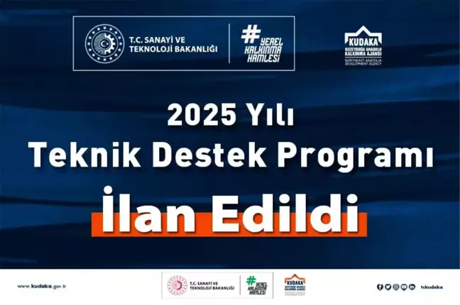2025 yılı teknik destek programı ilan edildi