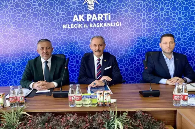 AK Parti Bilecik İl Başkanlığı'nda Teşkilat Çalışmaları Değerlendirildi