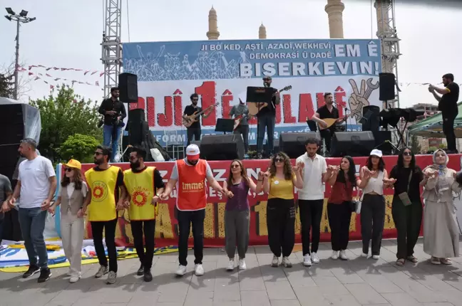1 Mayıs Emek ve Dayanışma Günü Mardin, Şırnak, Siirt, Batman, Tunceli ve Elazığ'da kutlandı