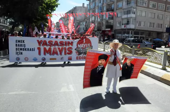 Trakya'da 1 Mayıs Emek ve Dayanışma Günü kutlamaları yapıldı