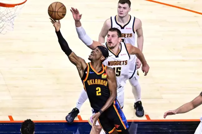 NBA Batı Konferansı'nda Oklahoma City Thunder, Denver Nuggets'ı Yendi
