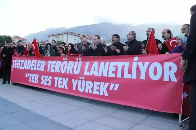 Şehzadeler Teröre Karşı Tek Yürek Oldu