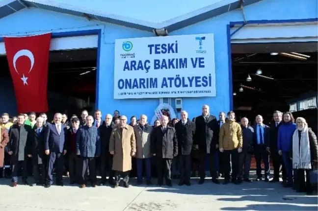 Teski'nin Araç Bakım ve Onarım Tesisi Açıldı