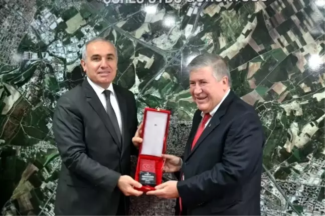 Kaymakam Kılıç'tan Çorlu Tso'ya Teşekkür Plaketi