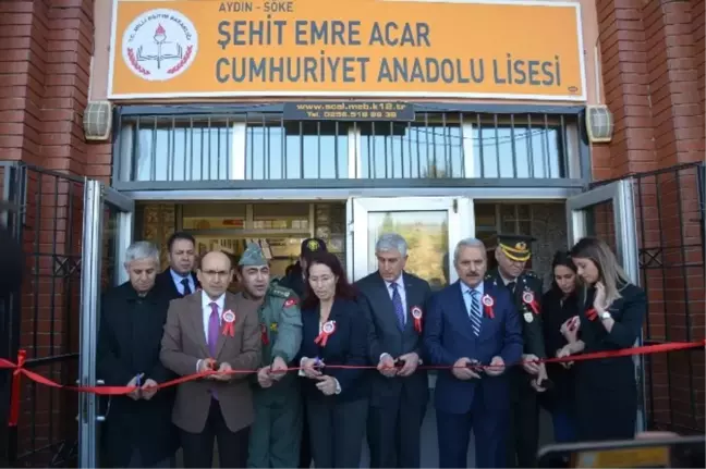Söke Cumhuriyet Anadolu Lisesi'ne Şehit Emre Acar'ın Adı Verildi