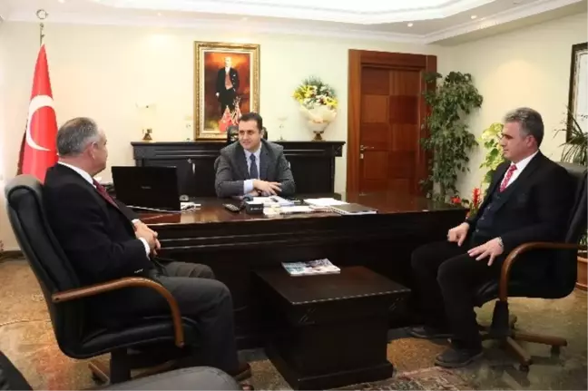Başkan Öztürk'ten Kaymakam Çığ'a Ziyaret