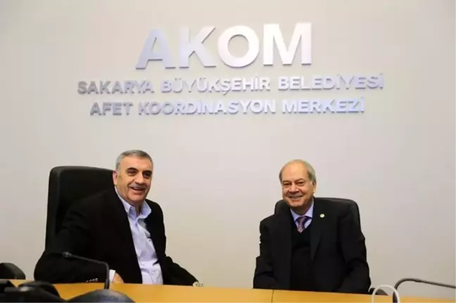Başkan Toçoğlu, Milletvekili İsen ile Birlikte Akom'da İncelemelerde Bulundu