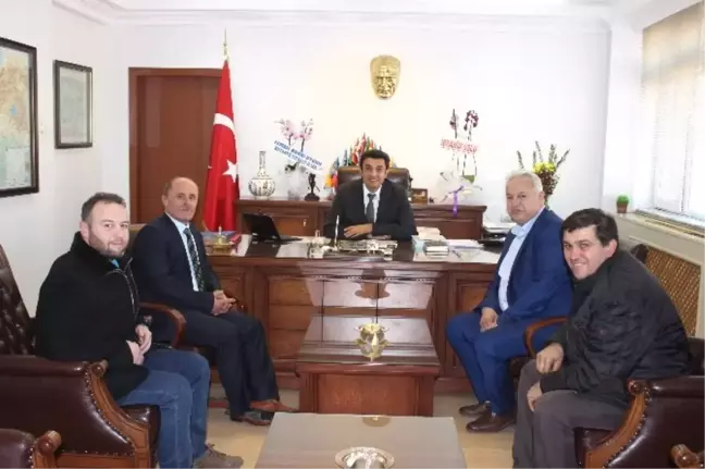 Tavşanlı Bakkallar Odasından Yeni Kaymakama Hayırlı Olsun Ziyareti