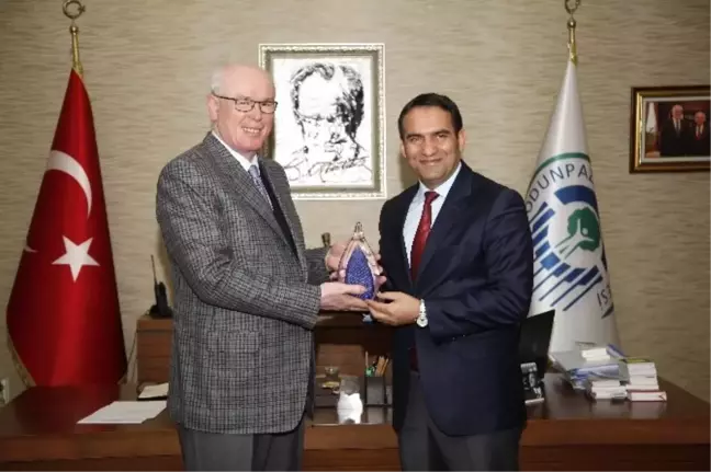 Damal ve Sultandağı Belediye Başkanları Başkan Kurt'u Ziyaret Etti