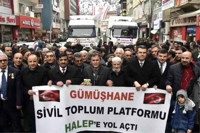 Gümüşhane'den Halep'e Yol Açtılar